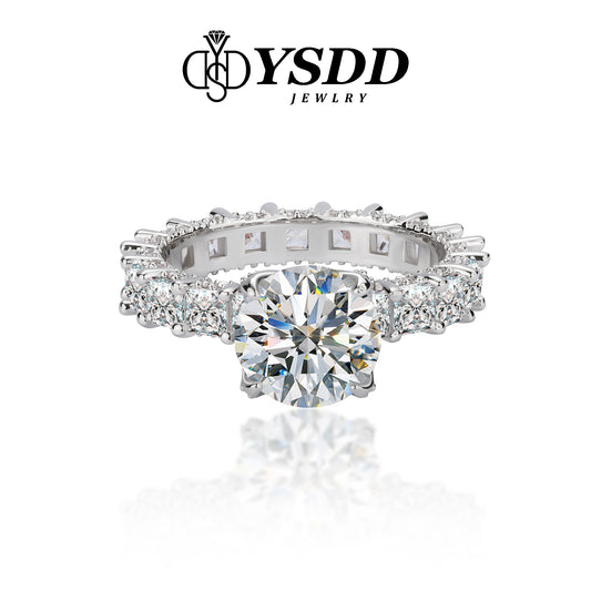 【#125 Time-limited Sale】Luxury 3CT Moissanite Engagement Ring in s925
