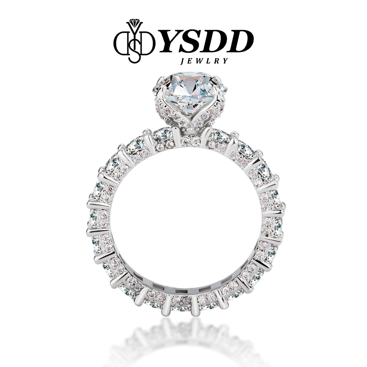 【#125 Time-limited Sale】Luxury 3CT Moissanite Engagement Ring in s925